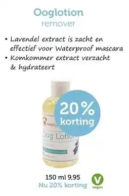 De Rode Pilaren Ooglotion remover aanbieding