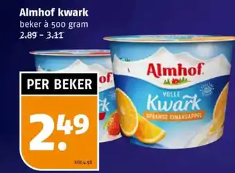 Poiesz Almhof kwark aanbieding