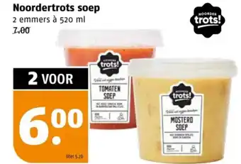 Poiesz Noordertrots soep aanbieding