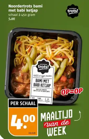 Poiesz Noordertrots bami met babi ketjap aanbieding