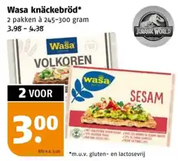 Poiesz Wasa knäckebröd aanbieding