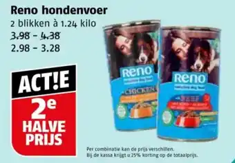 Poiesz Reno hondenvoer aanbieding
