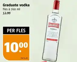 Poiesz Graduate vodka aanbieding