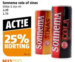 Poiesz Sonnema cola of sinas aanbieding