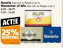 Poiesz Bavaria, Warsteiner of Alfa aanbieding