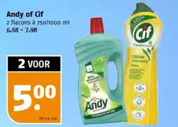 Poiesz Andy of Cif aanbieding