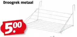 Poiesz Droogrek metaal aanbieding