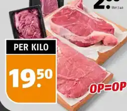 Poiesz Clubsteak of flat iron steak aanbieding
