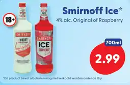 Die Grenze Smirnoff Ice aanbieding