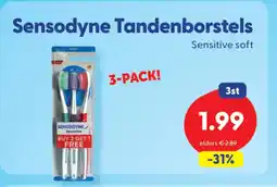 Die Grenze Sensodyne Tandenborstels aanbieding