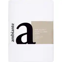 Albert Heijn Ambiante Molton hoeslaken 180x200cm aanbieding