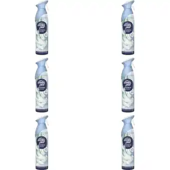 Albert Heijn Ambi Pur Luchtverfrisser spray fris linnen 6-pack aanbieding