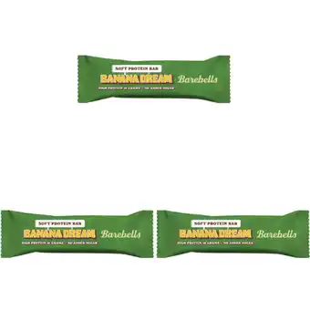 Albert Heijn Barebells Soft protein bar banana dream 3-pack aanbieding