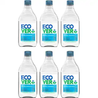 Albert Heijn Ecover Afwasmiddel kamille & clementine 6-pack aanbieding