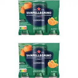 Albert Heijn S. Pellegrino Clementina 6-pack 2-pack aanbieding