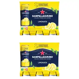 Albert Heijn S. Pellegrino Limonata 6-pack 2-pack aanbieding