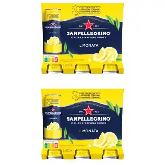 Albert Heijn S. Pellegrino Limonata 6-pack 2-pack aanbieding