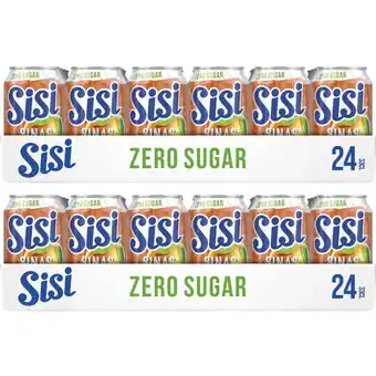 Albert Heijn Sisi Sinas zero sugar 24-pack 2-pack aanbieding