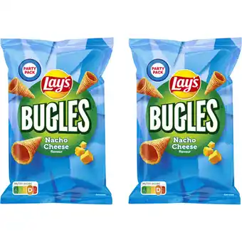 Albert Heijn Lay's Bugles nacho cheese 2-pack aanbieding