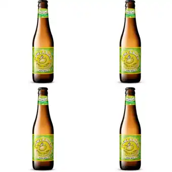 Albert Heijn Lowlander Lemon & elderflower 4-pack aanbieding