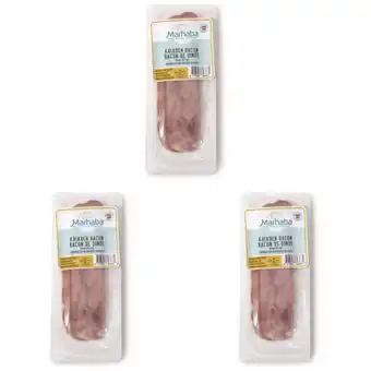Albert Heijn Marhaba Kalkoen bacon 3-pack aanbieding