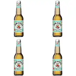Albert Heijn Lowlander Tropical ale non-alc 4-pack aanbieding