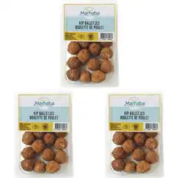 Albert Heijn Marhaba Kipballetjes 3-pack aanbieding