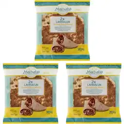 Albert Heijn Marhaba Pizza lahmacun 3-pack aanbieding