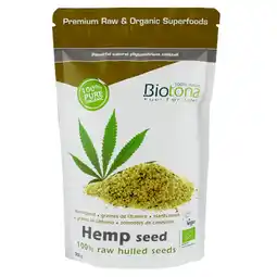 Holland & Barrett Biotona Hemp 100% Raw Hulled Seed - 300g aanbieding