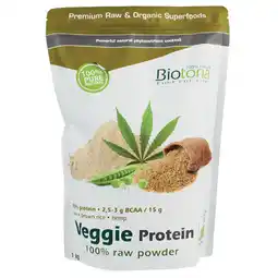 Holland & Barrett Biotona Raw Veggie Protein Poeder Bio - 1kg aanbieding