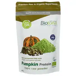 Holland & Barrett Biotona Pompoen Proteine Raw - 300g aanbieding
