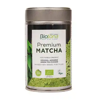 Holland & Barrett Biotona Premium Matcha - 80g aanbieding