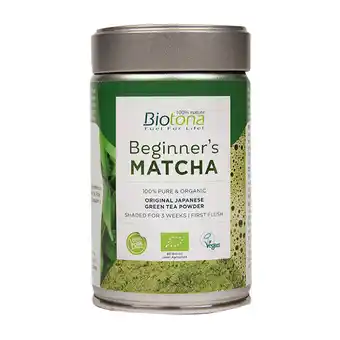 Holland & Barrett Biotona Beginner's Matcha - 80g aanbieding