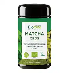 Holland & Barrett Biotona Matcha Caps - 100 Capsules aanbieding