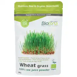 Holland & Barrett Biotona Wheat Grass Poeder - 150g aanbieding