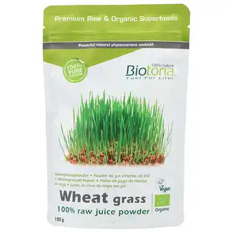 Holland & Barrett Biotona Wheat Grass Poeder - 150g aanbieding