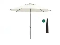 Kees Smit Shadowline Push-up parasol ø 300cm aanbieding