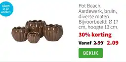 Intratuin Pot Beach. Aardewerk, aanbieding