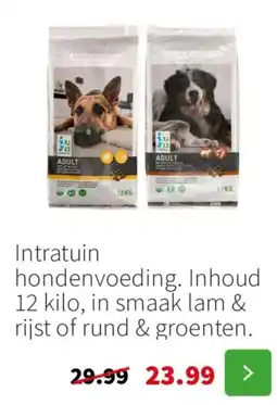 Intratuin Intratuin hondenvoeding aanbieding