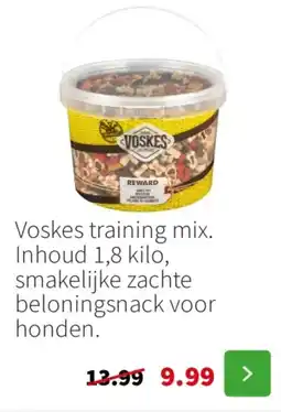 Intratuin Voskes training mix. aanbieding