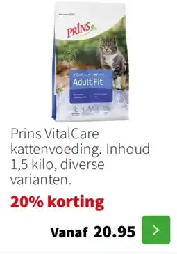 Intratuin Prins VitalCare kattenvoeding aanbieding