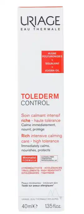 De Online Drogist Uriage Tolederm Control Riche aanbieding