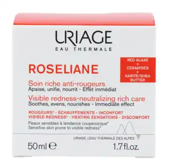 De Online Drogist Uriage Roséliane Visible Redness-Neutralizing Rich Care aanbieding