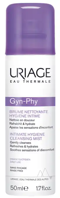 De Online Drogist Uriage Gyn Phy Intimate Hygiene Mist aanbieding