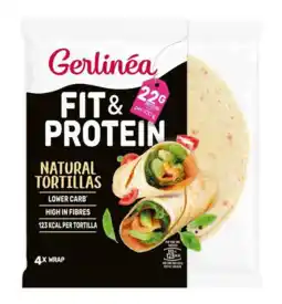 De Online Drogist Gerlinéa Fit & Protein Natural Tortillas aanbieding