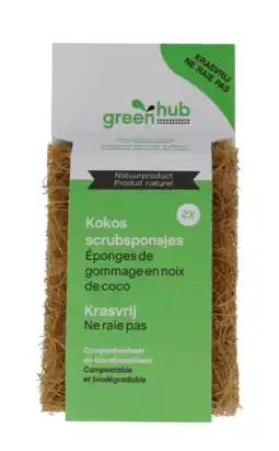 De Online Drogist GreenHub Kokos Scrubspons aanbieding