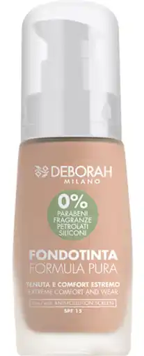 De Online Drogist Deborah Milano Formula Pura 01 Foundation aanbieding