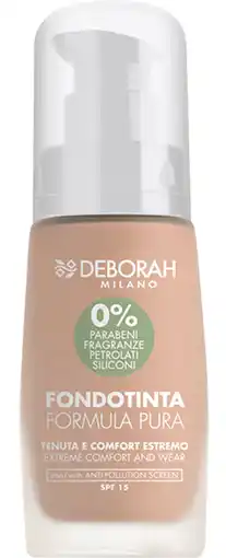 De Online Drogist Deborah Milano Formula Pura 01 Foundation aanbieding