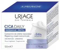 De Online Drogist Uriage Cica Daily Recharge-Refill Repairing Cream Concentrate aanbieding