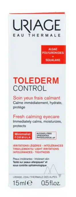 De Online Drogist Uriage Tolederm Control Fresh Calming Eyecare aanbieding